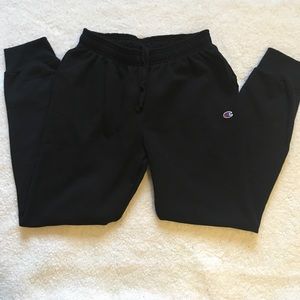 Champion Men’s Large Black Sweatpants Joggers